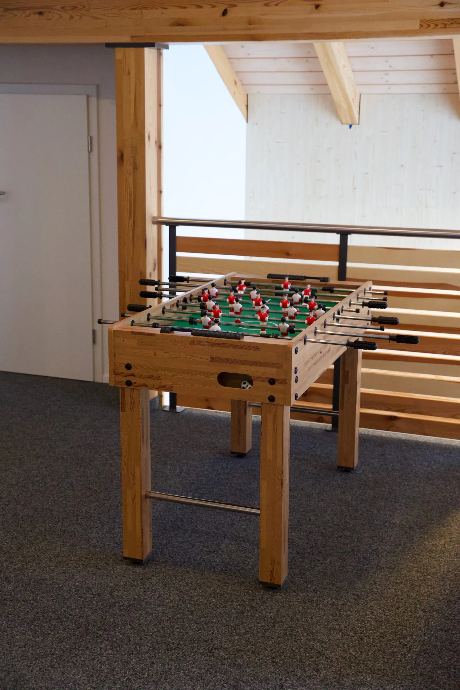 Töggelikasten im Galeriegeschoss